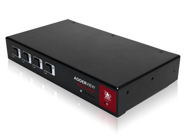 Adder AVSV1004-US AdderView 4port Ultra Secure Analog KVM/USB Switcher