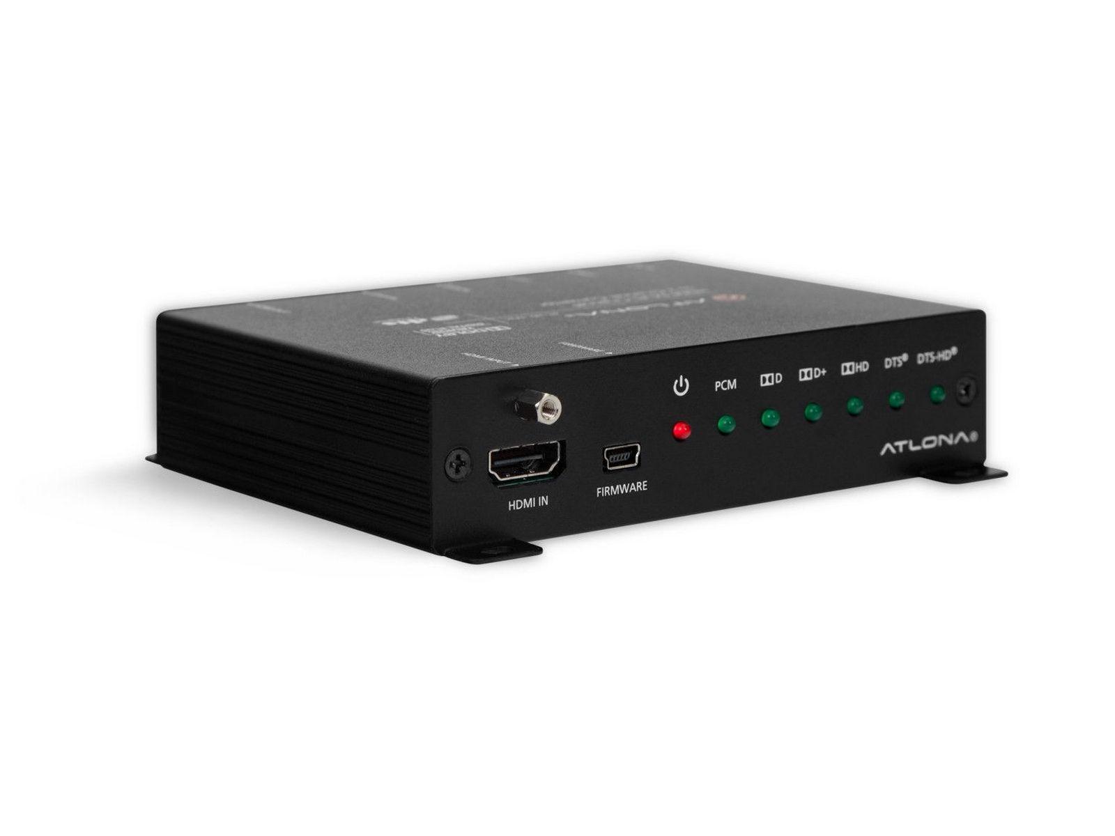 Atlona AT-HD-M2C-b HDMI Multichannel Audio to 2 CH Stereo Converter/Extractor
