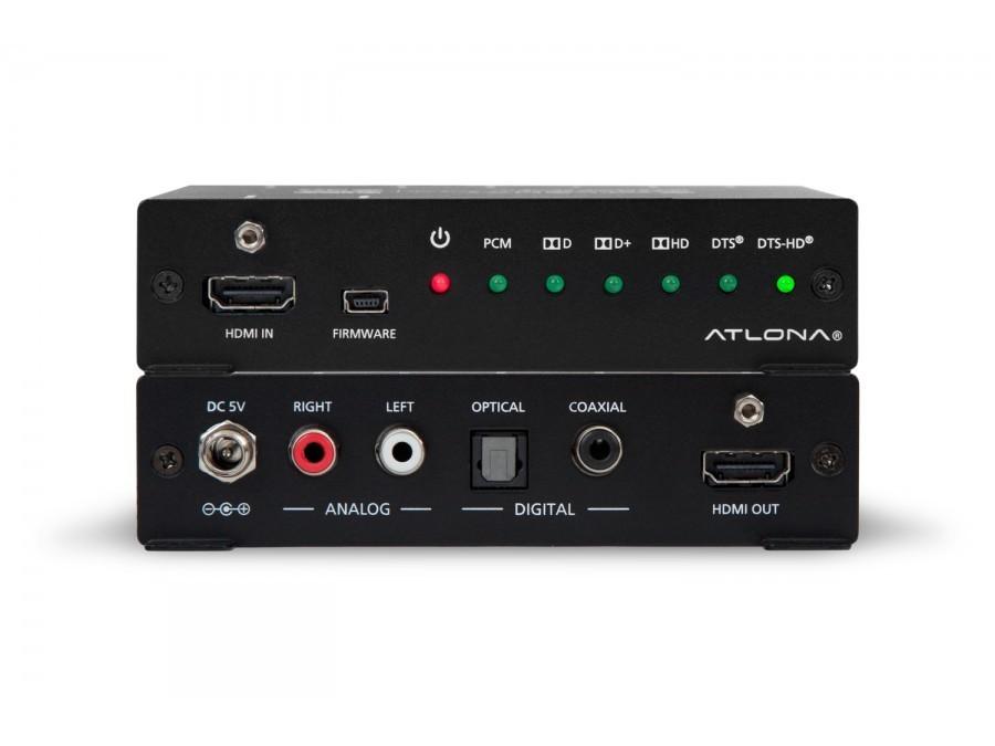 Atlona AT-HD-M2C HDMI Multichannel Audio to 2 CH Stereo Converter/Extractor