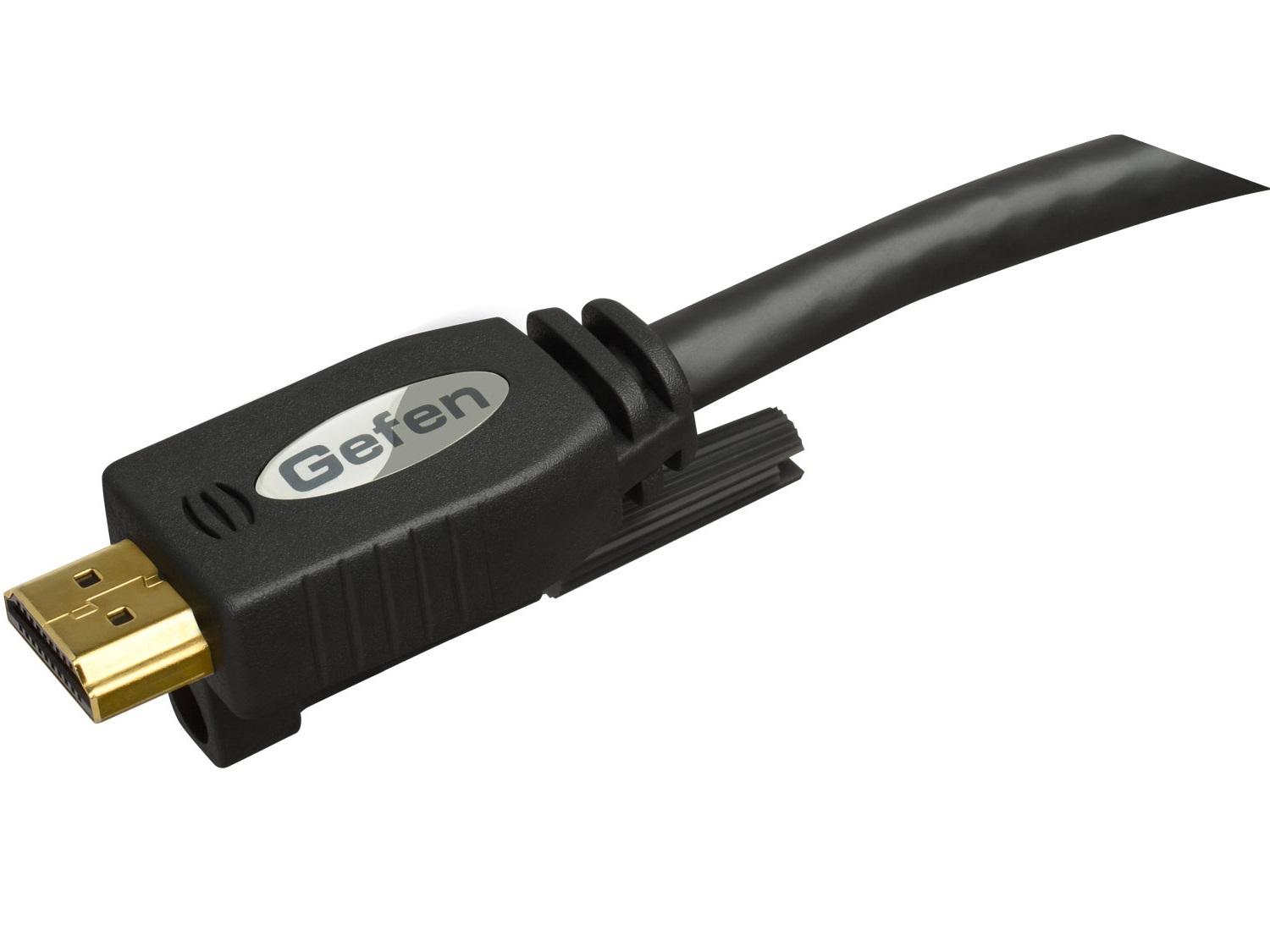 Gefen CAB-HD-LCK-10MM High Speed HDMI Cable with Ethernet/Mono-LOK (M-M) - 10 ft