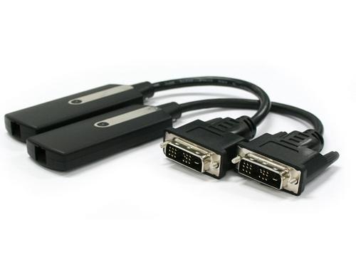 Ophit DSH-M Optical DVI Extender (Transmitter/Receiver)  module dongle set