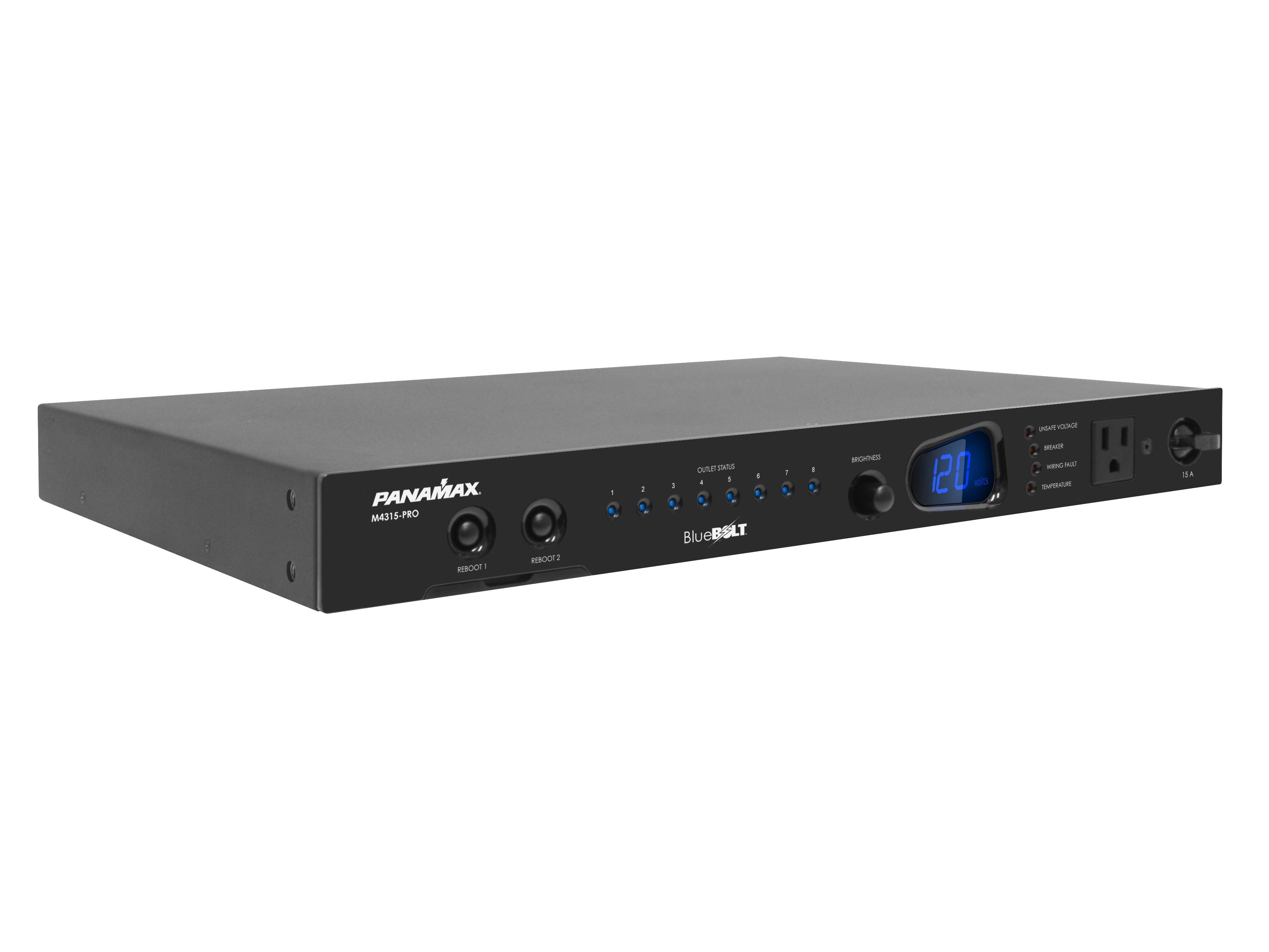 Panamax M4315-PRO 15A Power Conditioner/8 Individually Controlled Outlets