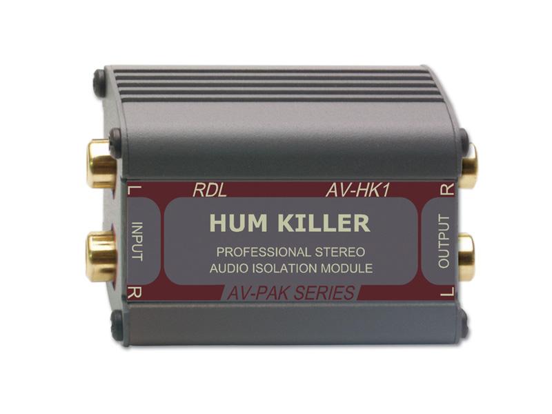 RDL AV-HK1 HUM KILLER Stereo Audio Isolation Module