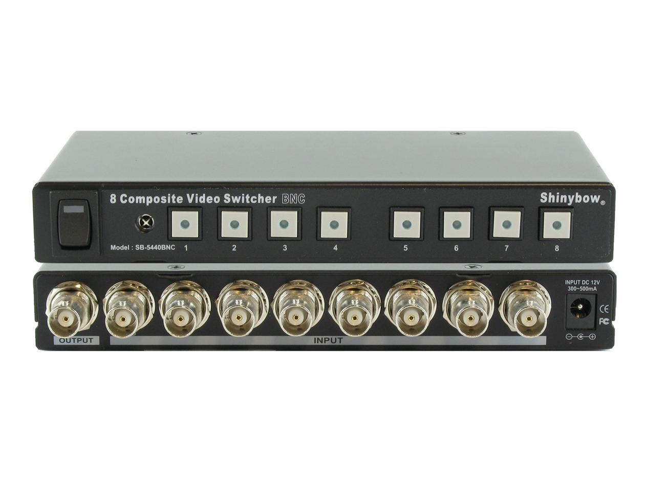Shinybow SB-5440BNC 8x1 Composite BNC Switch