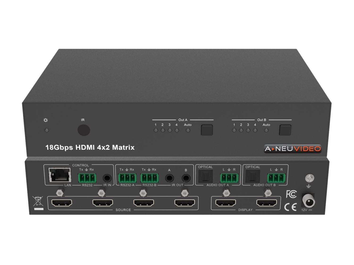 A-NeuVideo Matrix Switcher - Thumbnail 3