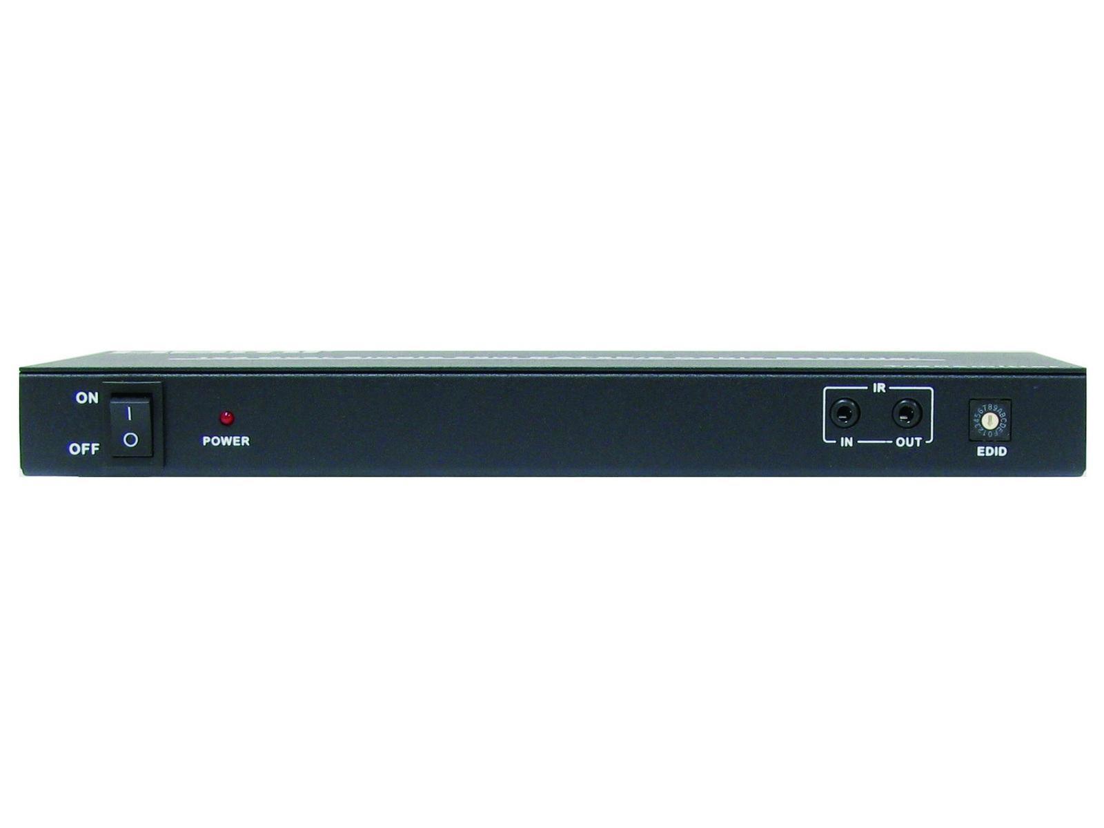 A-NeuVideo ANI-0108HBC-b 1x8 HDMI SPLITTER upto 164FT OVER CAT5e/6 w/ EDID CONTROL