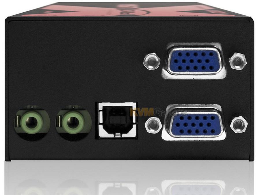 Adder X-USBPRO-MS2-US Dual VGA/Audio/4-Port USB CatX Extender