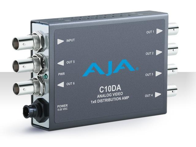 AJA C10DA-b 1x6 Analog Video Distribution Amplifier