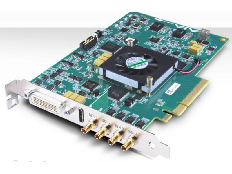 AJA KONA 4 4K/2K/3G/Dual Link/HD/SD I/O 10-bit PCIe Card with HDMI output/HFR