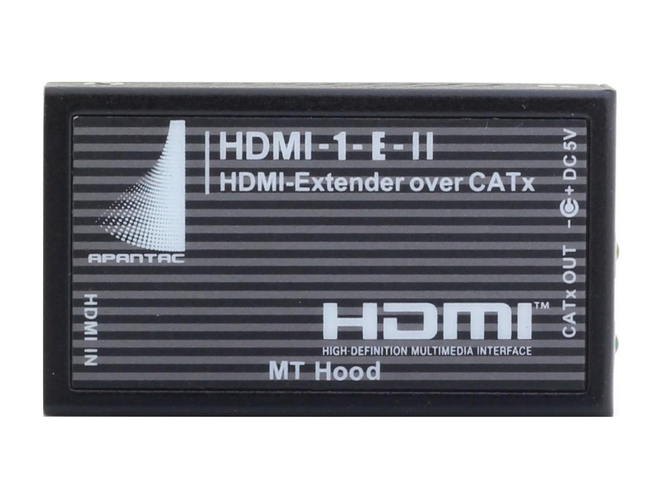 Apantac HDMI-1-E-II HDMI Extender over CAT6 up to 150 feet/45m/1920x1080p