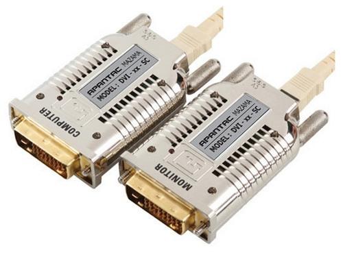 Apantac DVI-XX-SC Single Link DVI-D Extender (Transmitter/Receiver) Kit Without Fiber