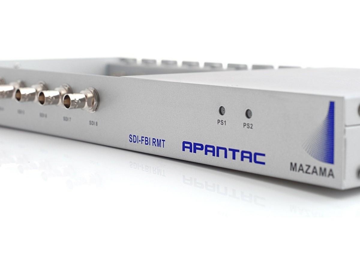 Apantac SDI-FIB-RMT 19in Rackmount for SDI-FIB Tx/Rx with hot swappable power supplies