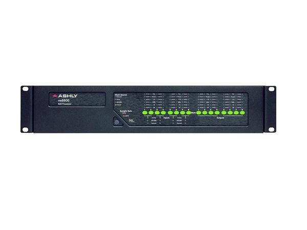 Ashly ne8800s Protea DSP Audio System Processor 8x8 I/O with 8-Channel AES3 Outputs