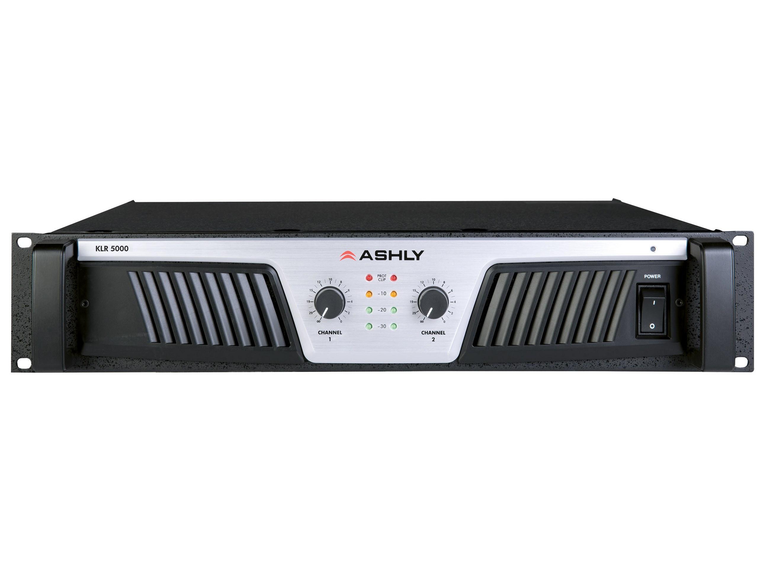 Ashly KLR-5000 Power Amplifier 2 x (2500W 2)(1700W 4)(1000W 8) Ohms