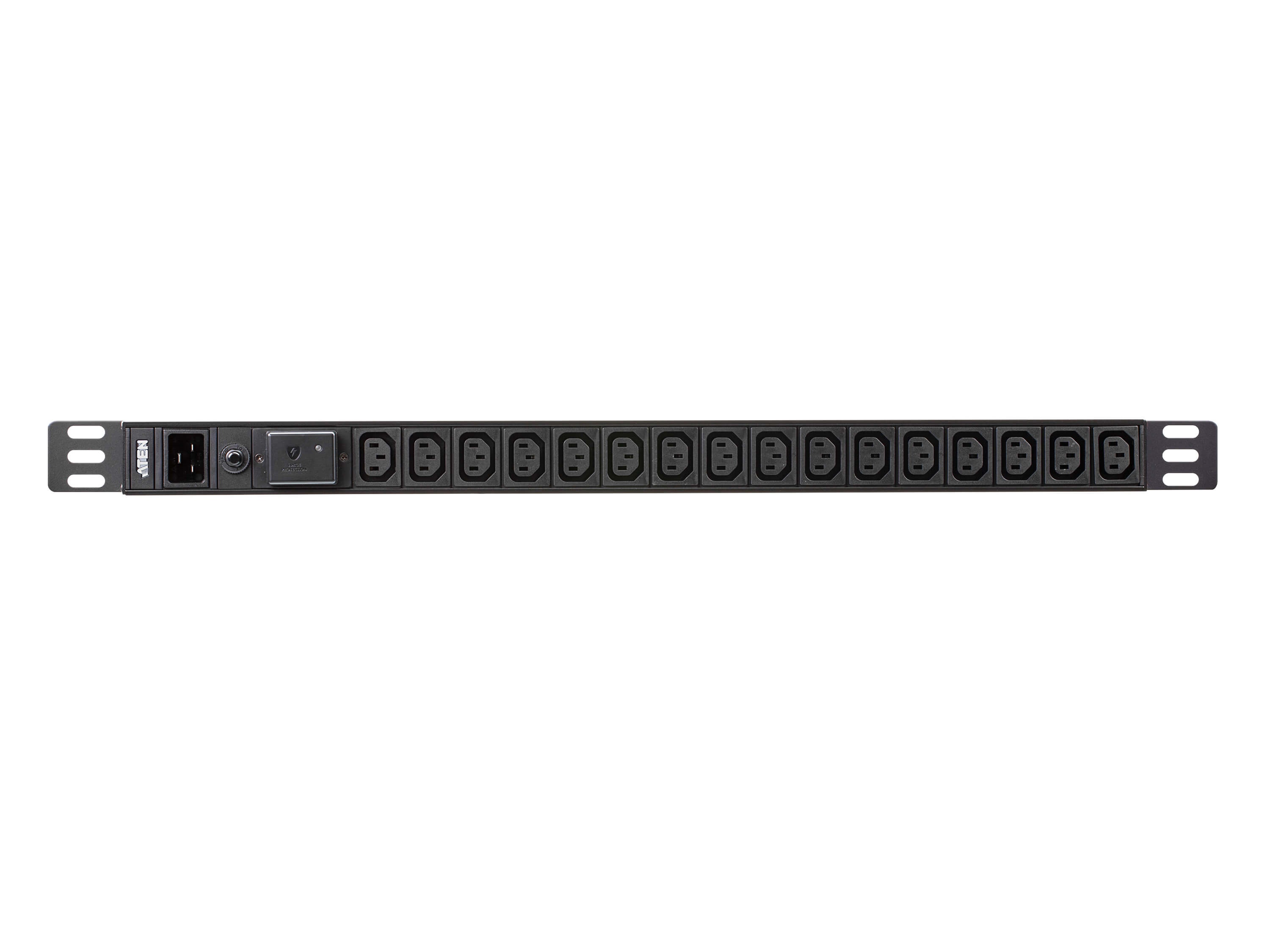 Aten PE0216SB Basic PDU with Surge Protection/100-240 VAC/20A Max