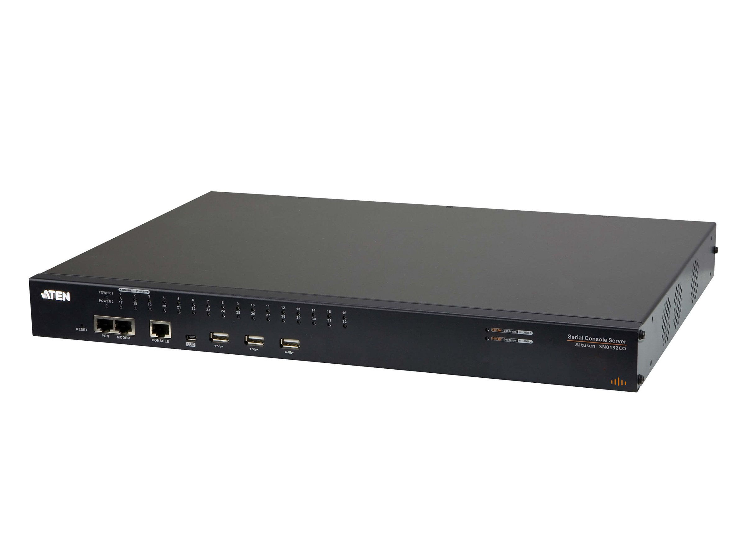 Aten SN0132CO 32-Port Serial Console Server with Dual Power/LAN