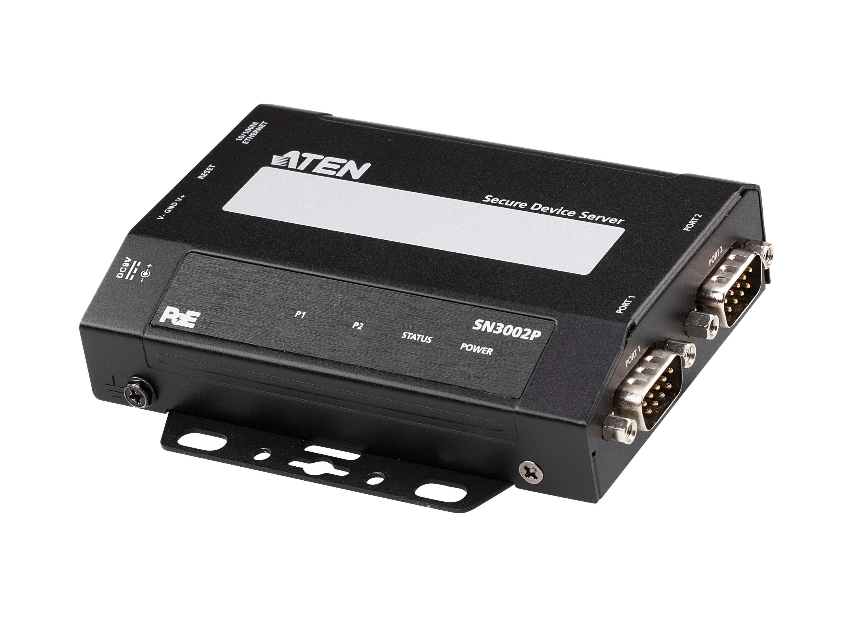 Aten SN3002P 2-Port RS-232 Secure Device Server with PoE