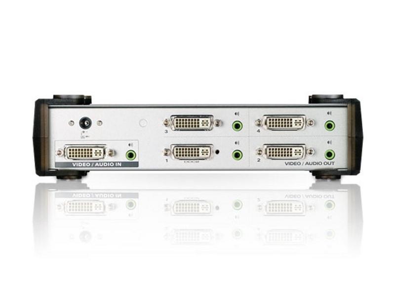 Aten VS164 4 Port DVI Video/Audio Splitter