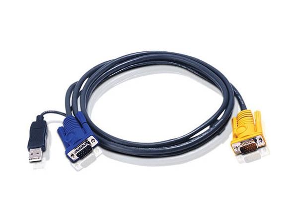 Aten 2L5206UP 20 ft USB KVM Cable for use with KVM switches and extenders