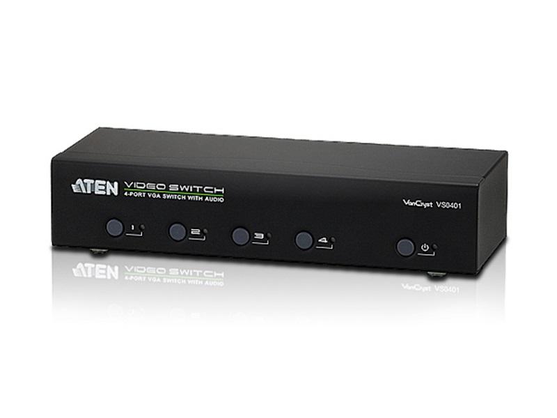 Aten VS0401 4-Port VGA/Audio Switch