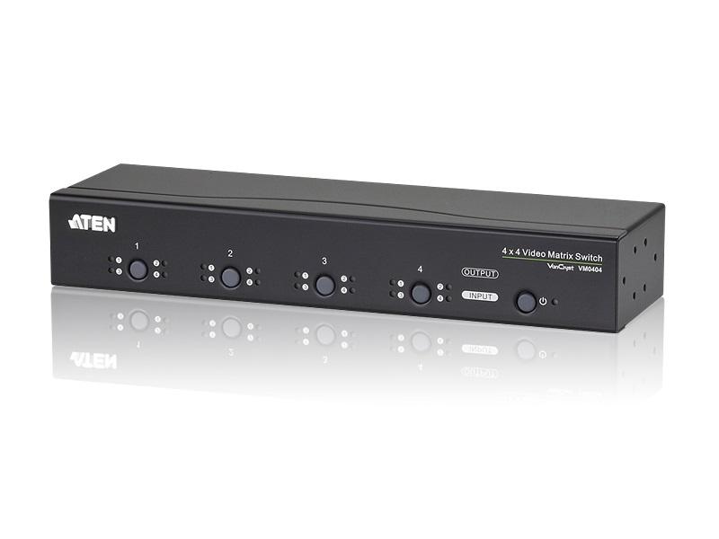 Aten VM0404 4x4 VGA/Audio Matrix Switch