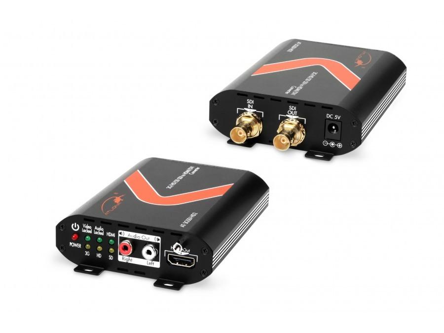 Atlona AT-3GSDI-HD2-b 3G-SDI/HD-SDI/SD-SDI to HDMI with Stereo Audio Converter
