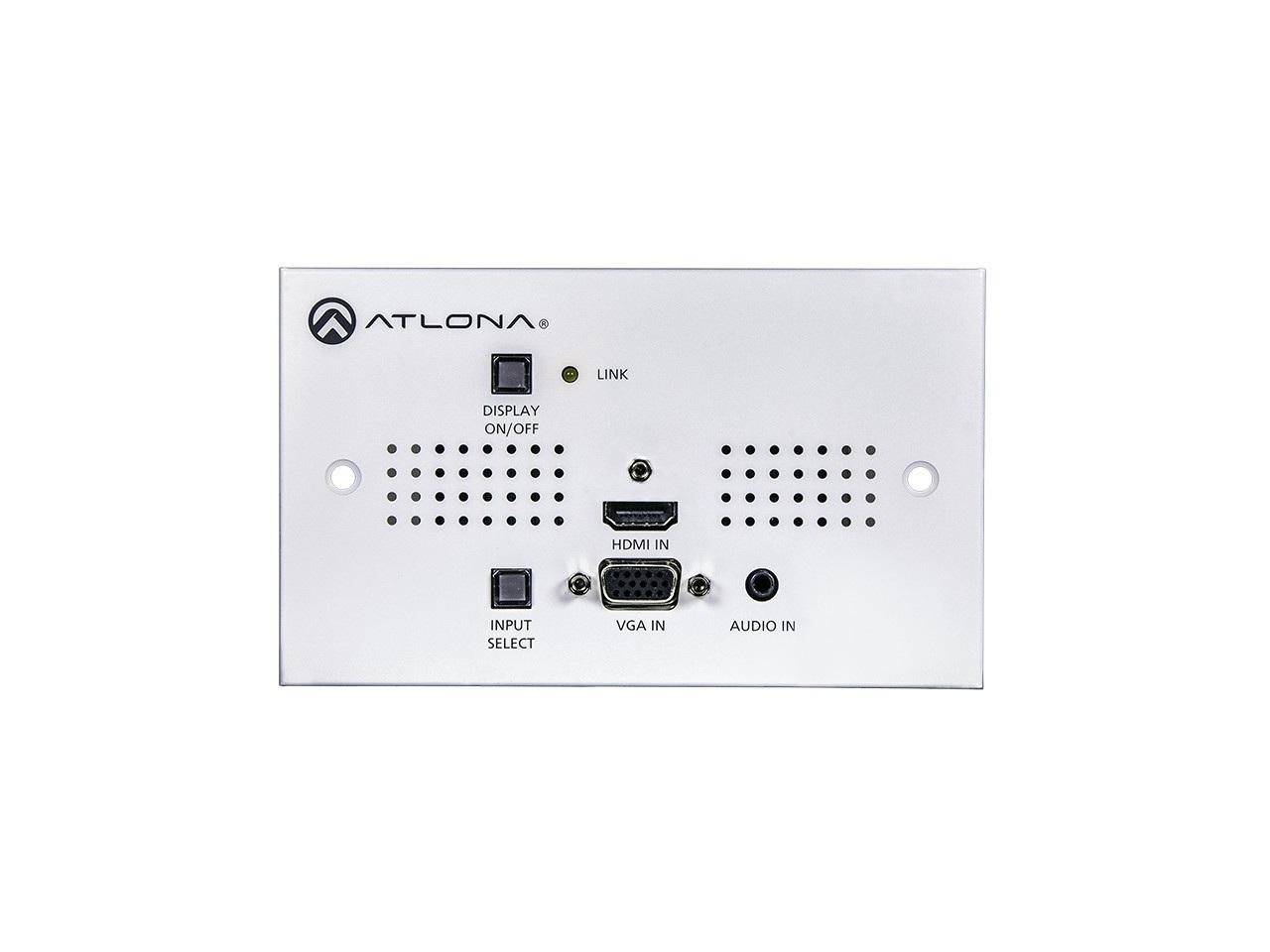 Atlona AT-HDVS-150-TX-WP-UK 2-Input UK Wall Plate Switcher/HDMI and VGA Inputs