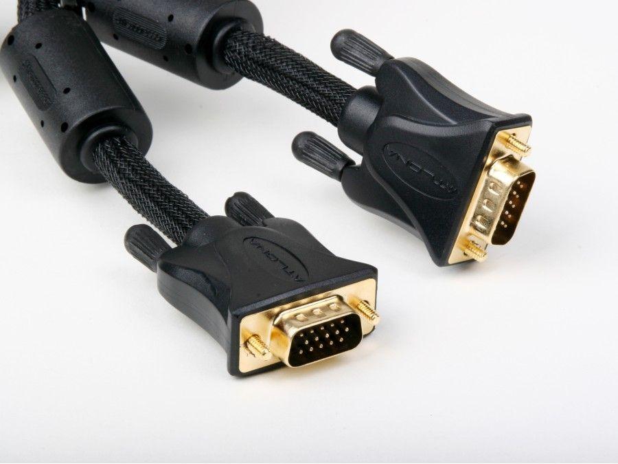 Atlona AT18010-3 10Ft (3M) Vga/Svga High-Resolution Video Cable (Male/Male)