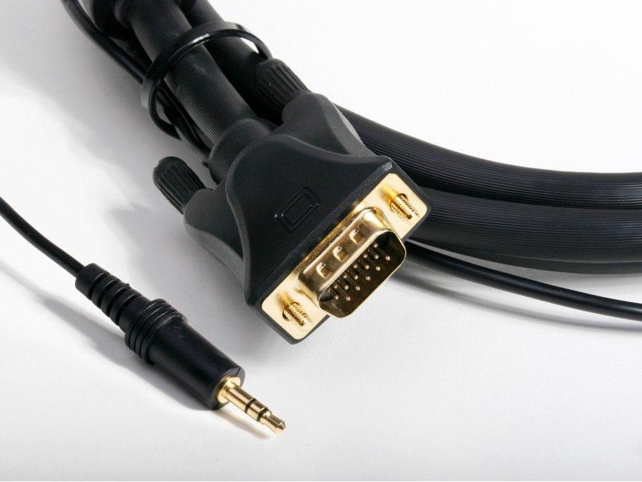 Atlona AT18014L-23 75FT (23M) VGA with Stereo Audio Cable