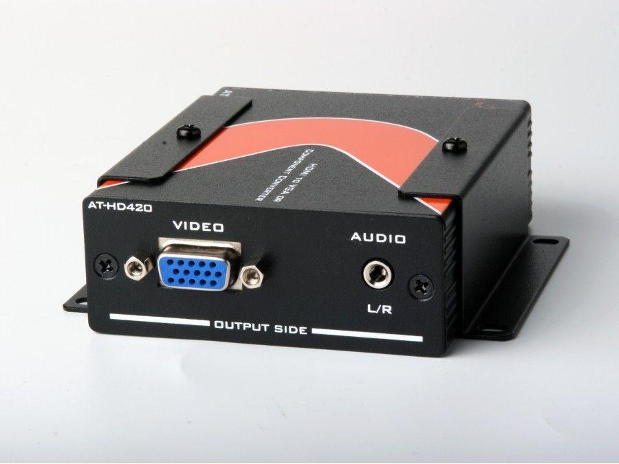 Atlona AT-HD420-b HDMI to VGA/Component   Stereo Audio Format Converter