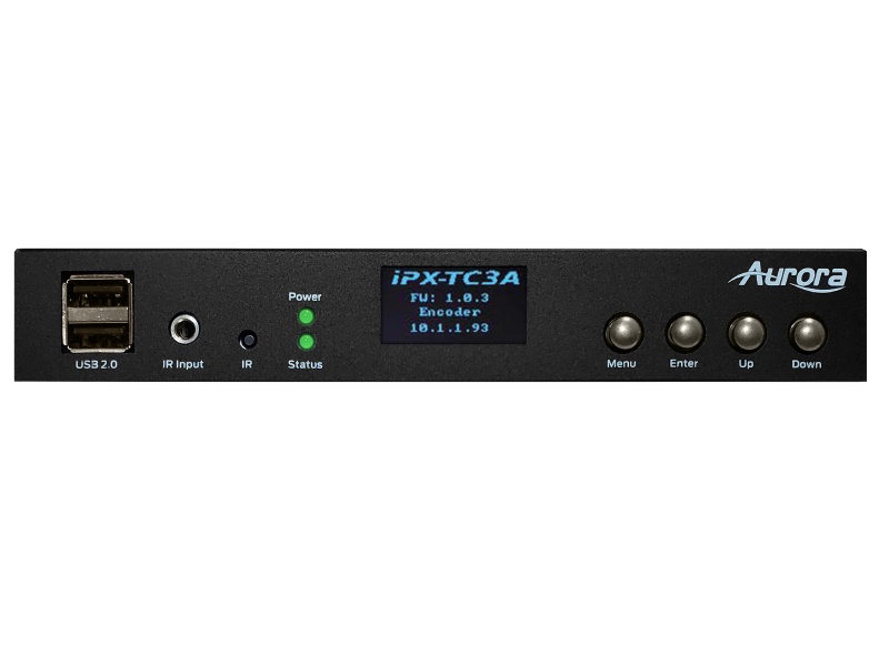 Aurora Multimedia IPX-TC3A-C 10G 4K2K AV over IP Transceiver