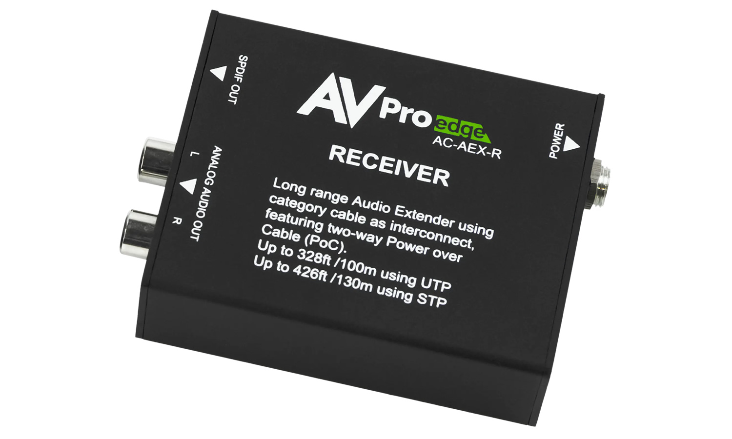AVPro Edge AC-AEX-R 100M Uncompressed Audio Receiver