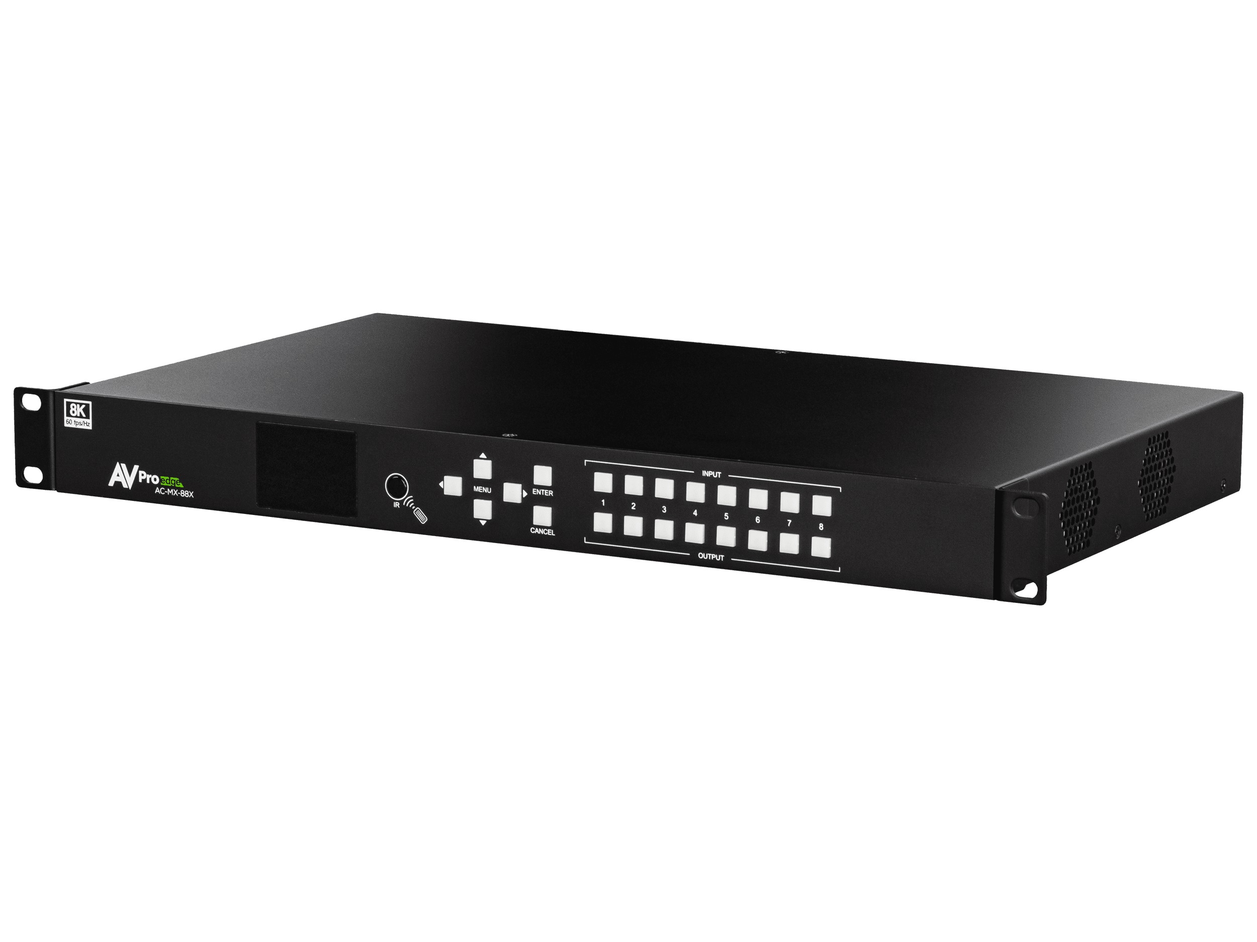 AVPro Edge AC-MX-88X 8K 8x8 Matrix with Ultrawide/40Gbps Bandwidth Input and Output Stages