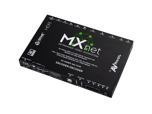 AVPro Edge AC-MXNET-10G-TCVR MXNET 10G Transceiver Encoder/Decoder Unit