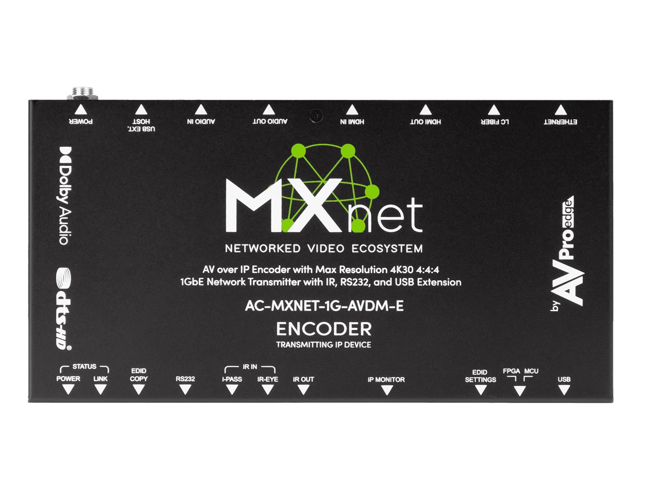 AVPro Edge AC-MXNET-1G-AVDM-E MXNet 1G Downmixing Encoder