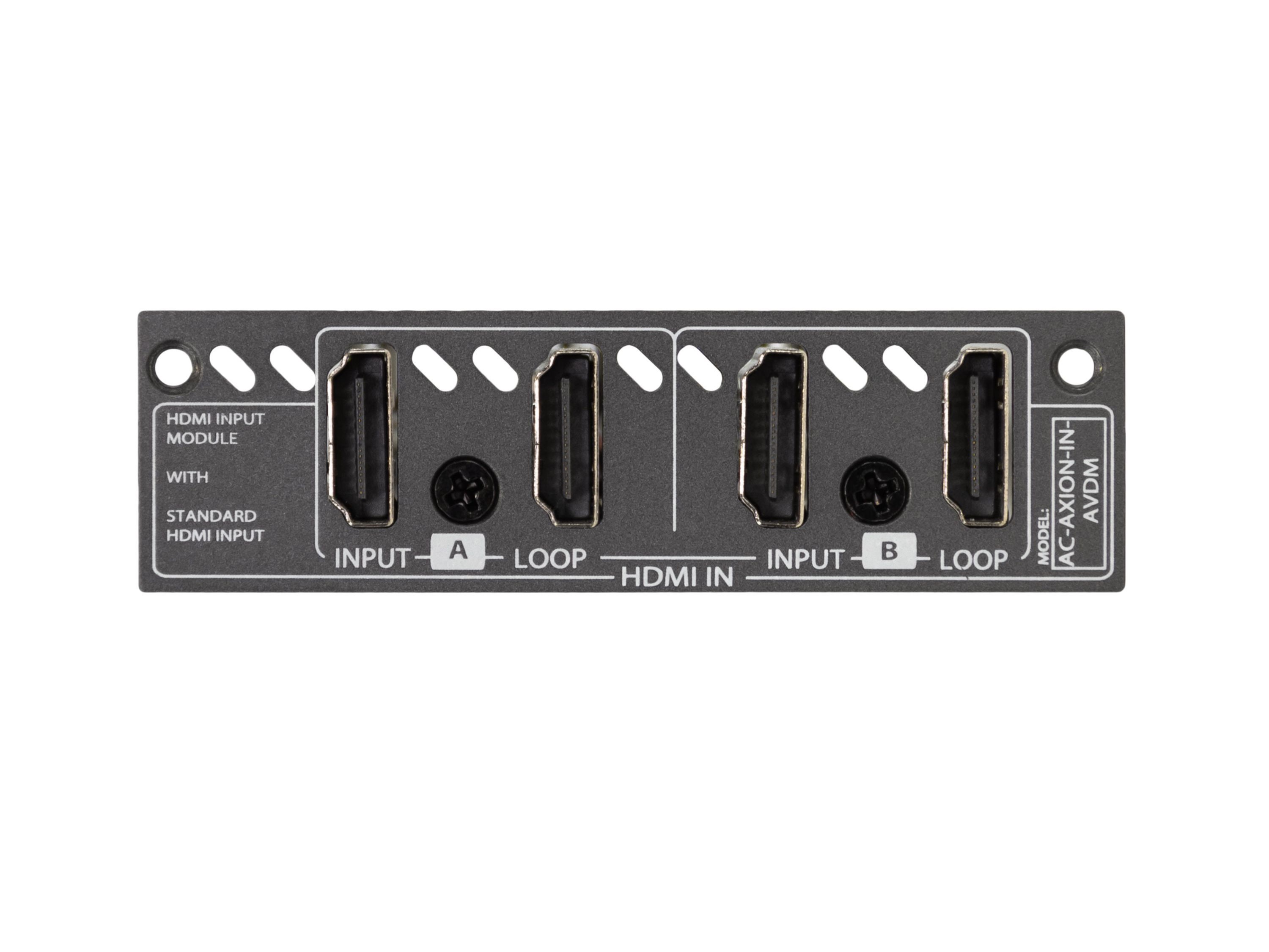 AVPro Edge AC-AXION-IN-AVDM Dual 18Gbps HDMI Input Ports with Downmixing Card
