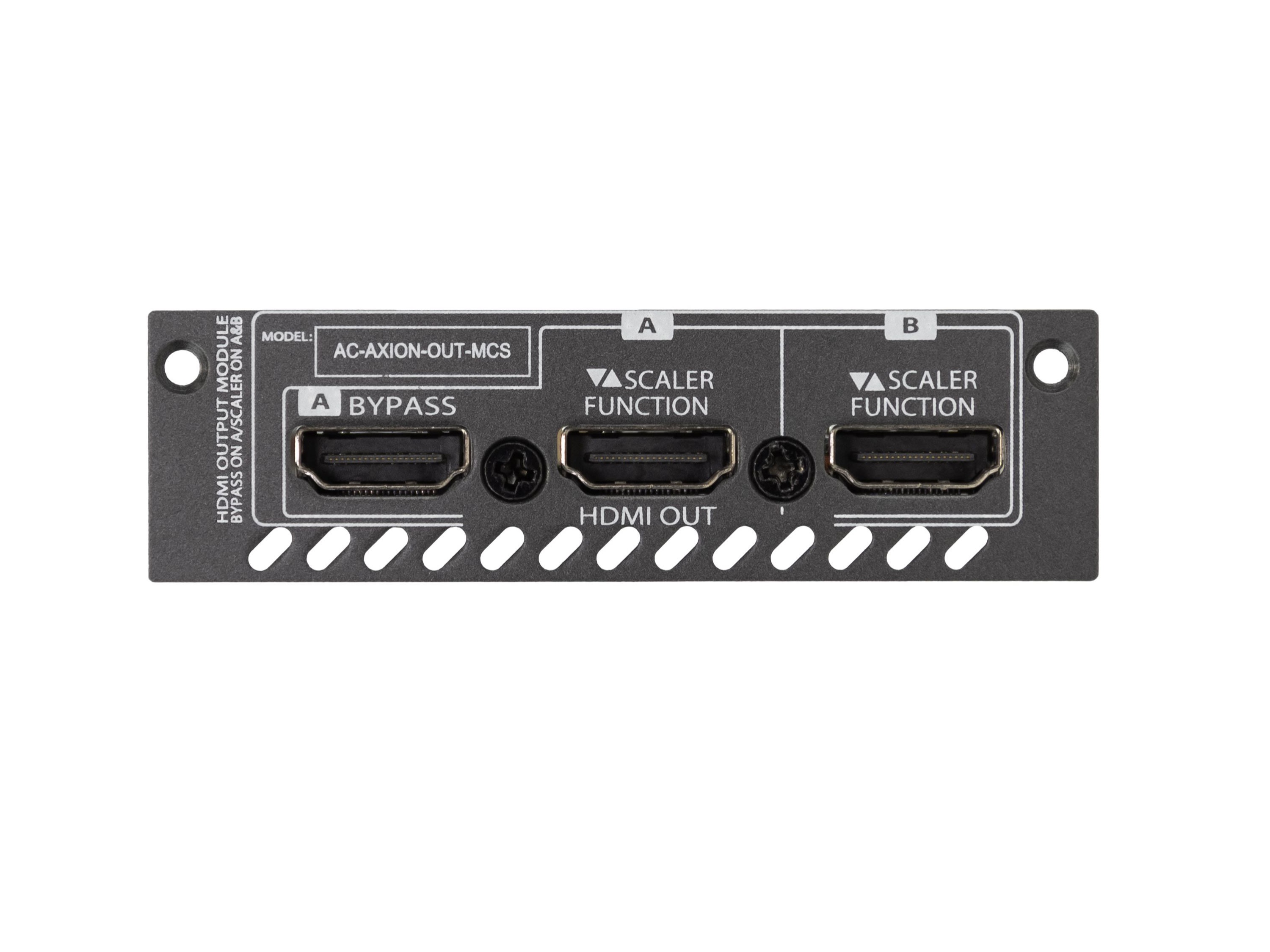AVPro Edge AC-AXION-OUT-MCS Dual 18Gbps HDMI Output Ports with MCS and Single Mirrored HDMI Port Card