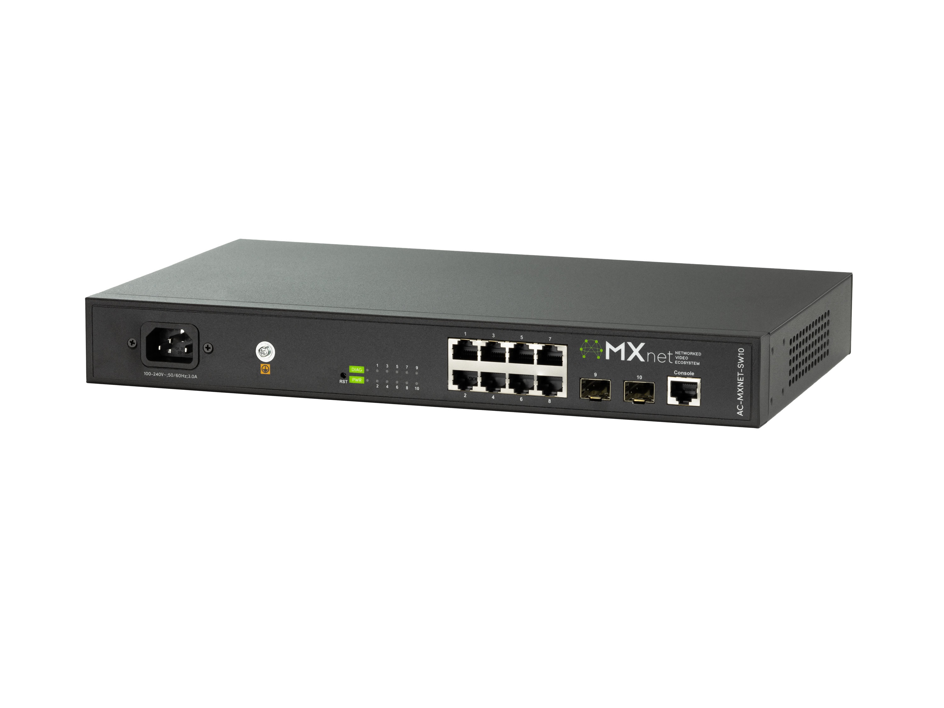 AVPro Edge AC-MXNET-SW10 MXNet 10 Port Network Switch