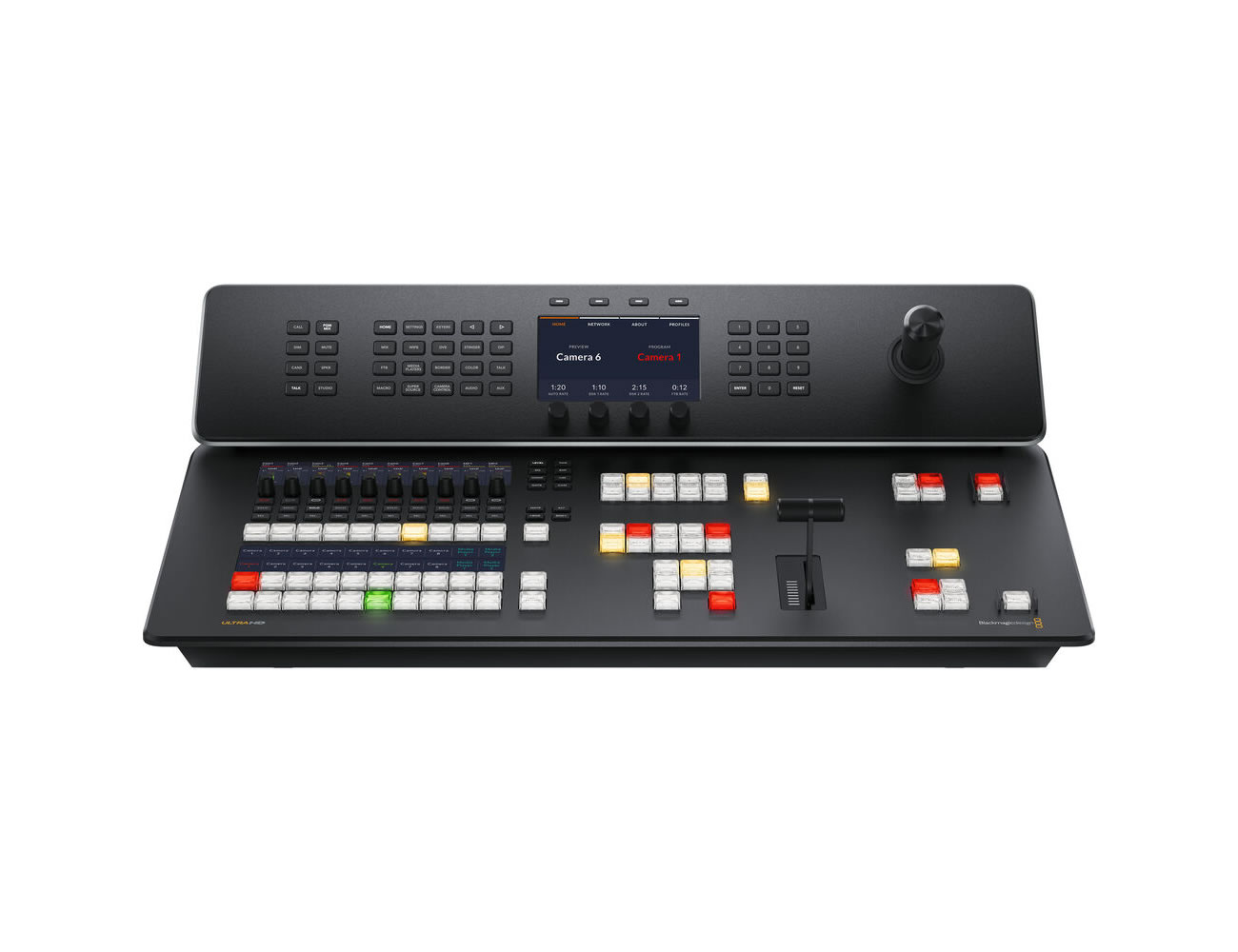 Blackmagic Design BMD-SWATEMTVSTC/K4K8 8-Input 12G-SDI Live Production Switcher / UHD 4K60 / Streaming / USB Webcam