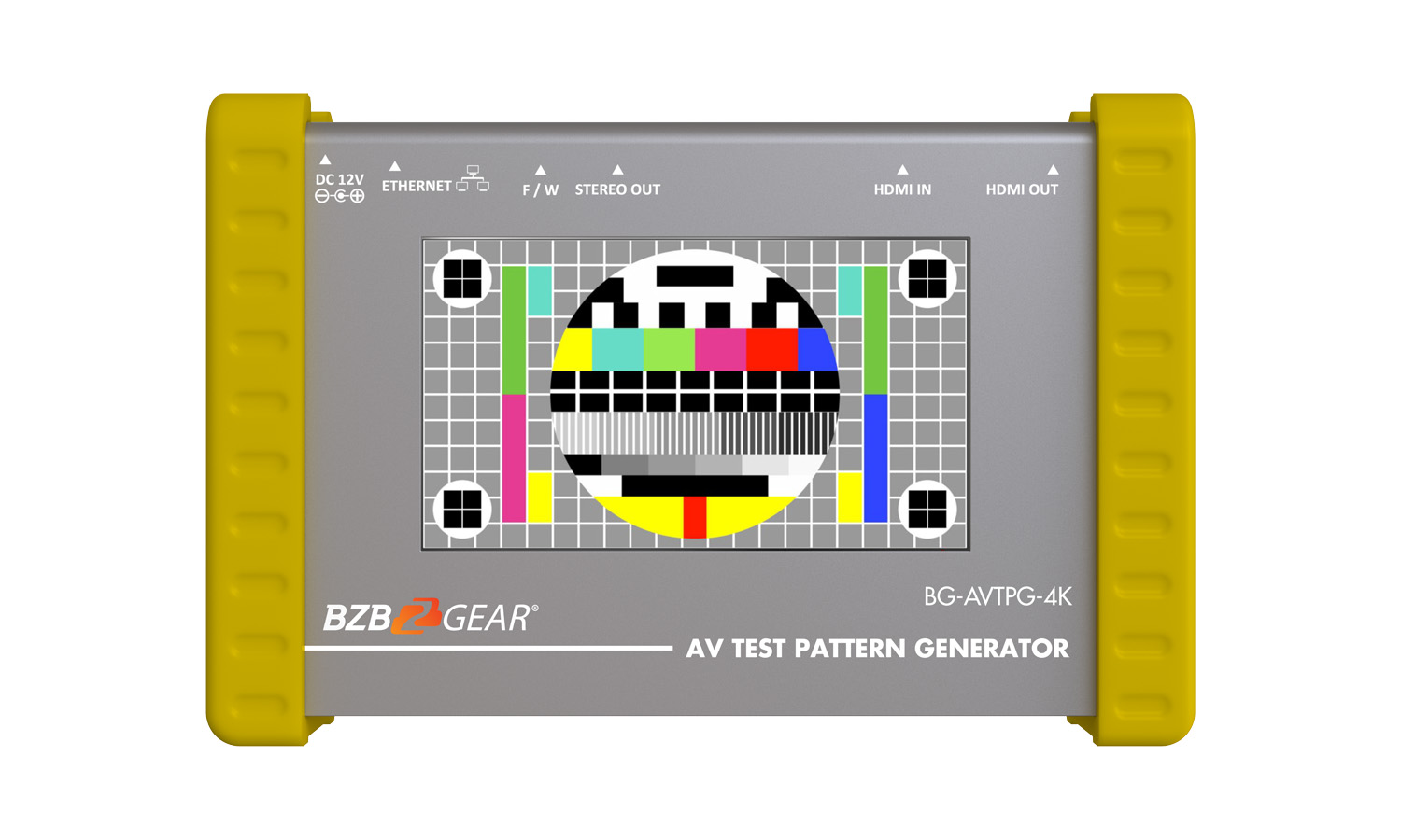 BZBGEAR BG-AVTPG-4K 1080P FHD/4K UHD HDMI 2.0 18Gbps Video Test Pattern Generator/Tester and Analyzer with Ethernet