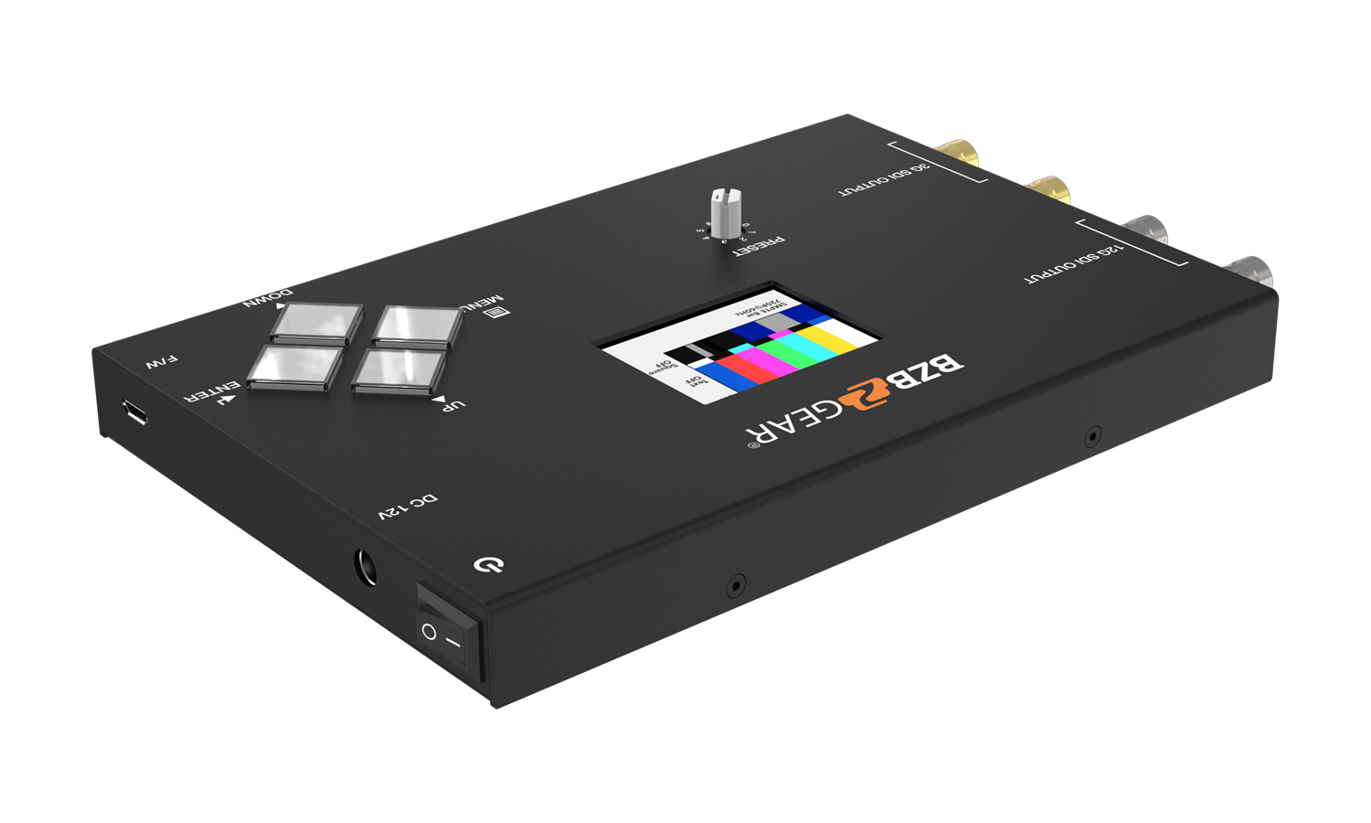 BZBGEAR 4K UHD 12G SDI Video G2 Test Pattern Generator (12G/6G/3G/HD/SD-SDI)