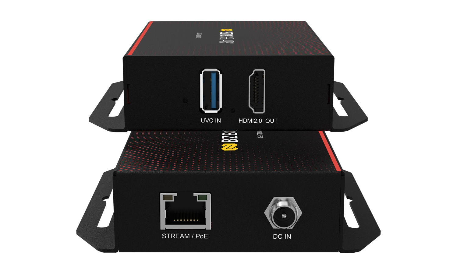 BZBGEAR BG-STREAM-D IP/UVC to HDMI 2.0 POE Decoder Supports H.264/H.265/AVC (Dante AV-H Ready)