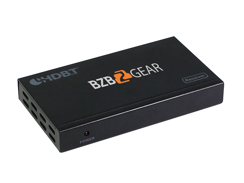 BZBGEAR BZ-66M-70RX HDBASET 4K 18Gps Extender (Receiver) for BZ-UHD-44M/66M-ARC HDMI Matrix Switchers up to 70m