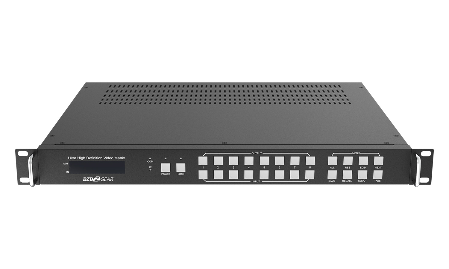 Bz Mvs8x8 4k Bzbgear 8x8 Hdmi Video Wall Processor And Seamless Matrix Switcher With Scaler Ir Audio