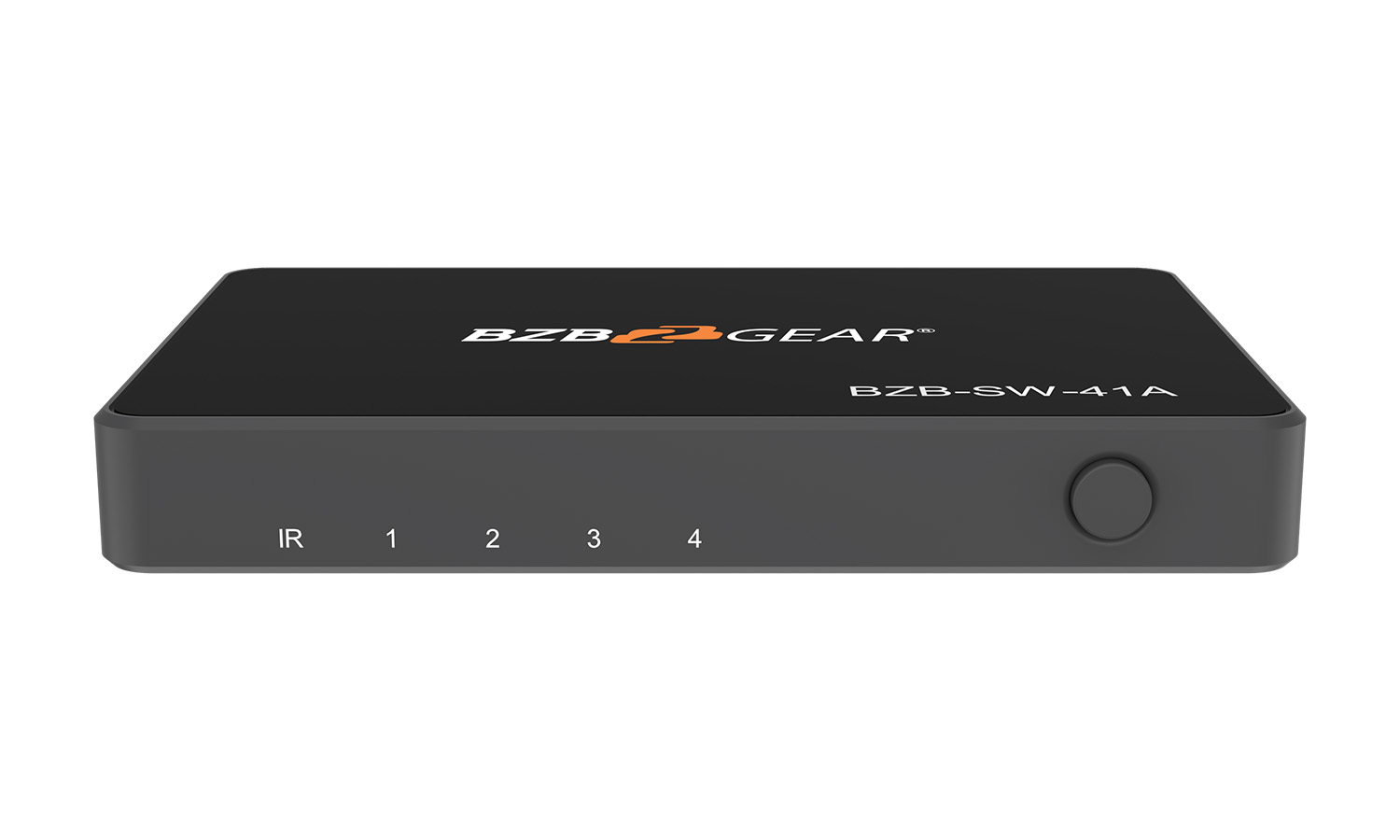 BZBGEAR BZB-SW-41A 4-Port 4K 18Gbps 60Hz HDMI 2.0 Switcher with IR Remote Control