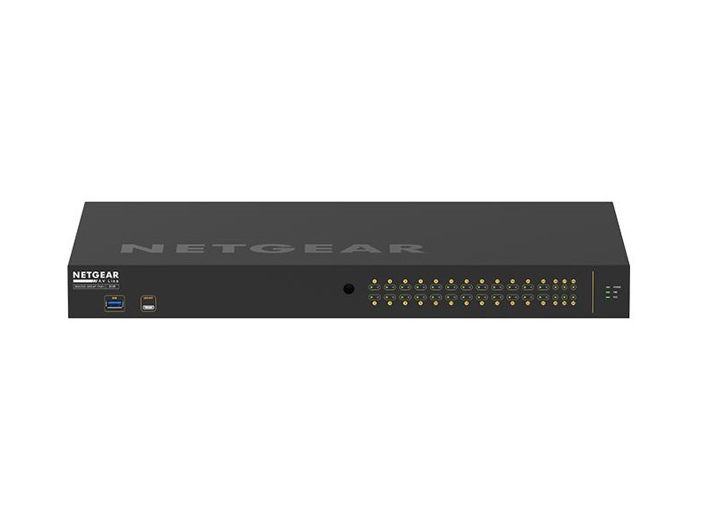BZBGEAR NET-M4250-26G4F-PoE PC NETGEAR AV LINE 24x1G POE  300W 2X1G and 4x SFP Managed Switch (Preconfigured GSM4230P-100NAS)