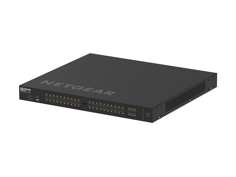 BZBGEAR NET-M4250-40G8F-PoE PC NETGEAR AV LINE 40x1G PoE  480W and 8x SFP Managed Switch (Preconfigured GSM4248P-100NAS)
