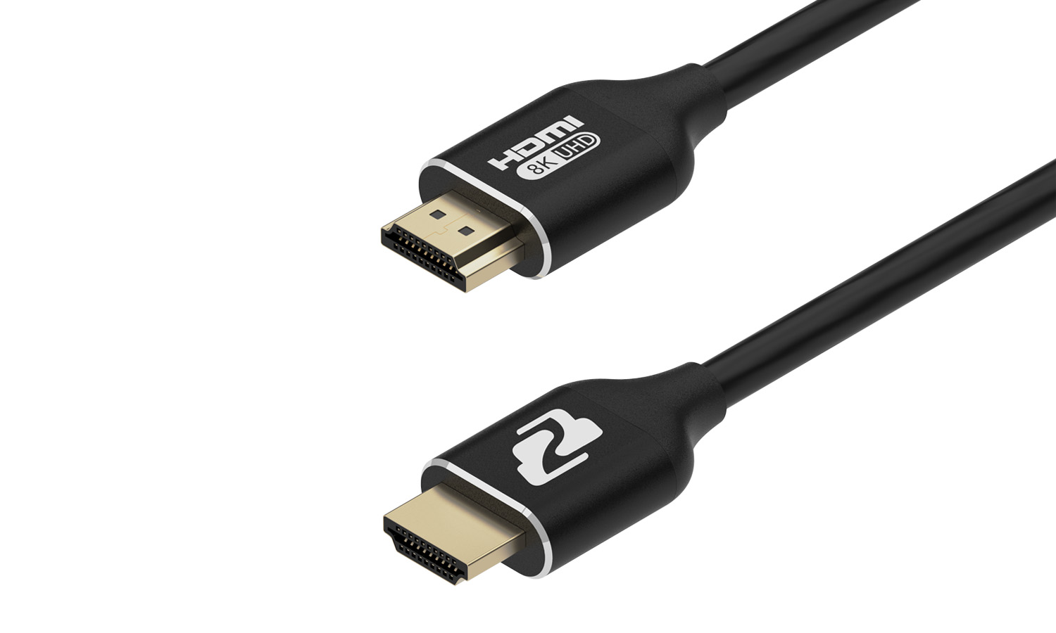 BZBGEAR BG-CAB-H21C2 8K UHD HDMI 2.1 Certified 48Gbps Cable - 2m/6.6ft
