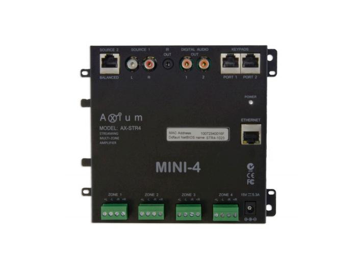 Current Audio AX-MINI4 4 Sources Streaming Multi-Zone Amplifier