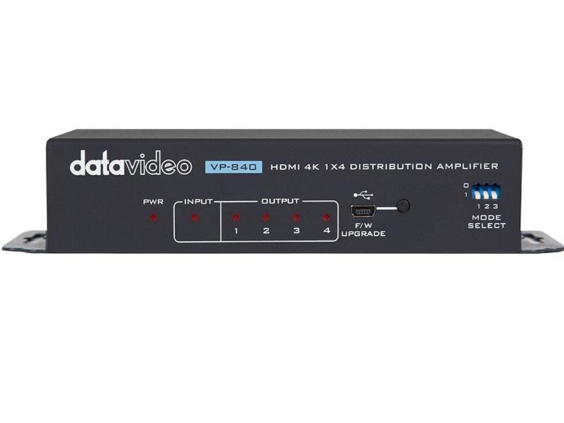 Datavideo VP-840 1x4 4K HDMI Distribution Amplifier